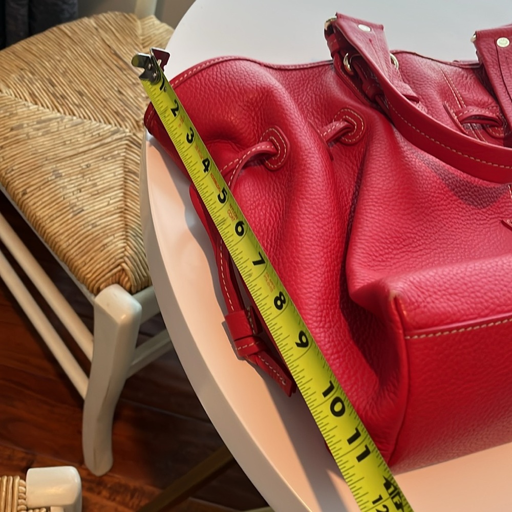 Dooney and Bourke Red Chiara Bag size medium - Picture 14 of 14